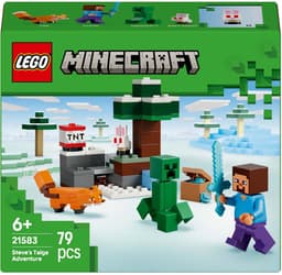 LEGO Minecraft - Steve's Taiga-avontuur Constructiespeelgoed — thumbnail 1