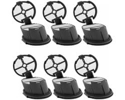 HEPA-filters - 6 Stuks - Geschikt voor Dreame H14 Nat- en Droogzuiger - Accessoireset - Nat- en Droogzuiger Filter