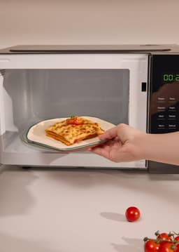 Magnetron met Grill en Ovenfunctie - Zwart - 23L Inhoud - 1000W Vermogen - Digitale Display — thumbnail 3