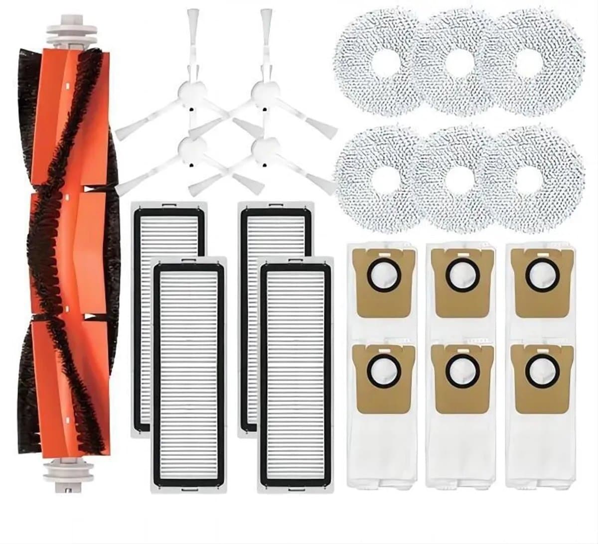 Geschikt voor XiaomiX10+/20/30Veegmachine-accessoires, hoofdborstel, zijborstel, filterS10+/S40 W10S — afbeelding 1