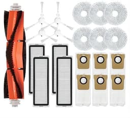 Geschikt voor XiaomiX10+/20/30Veegmachine-accessoires, hoofdborstel, zijborstel, filterS10+/S40 W10S — thumbnail 1