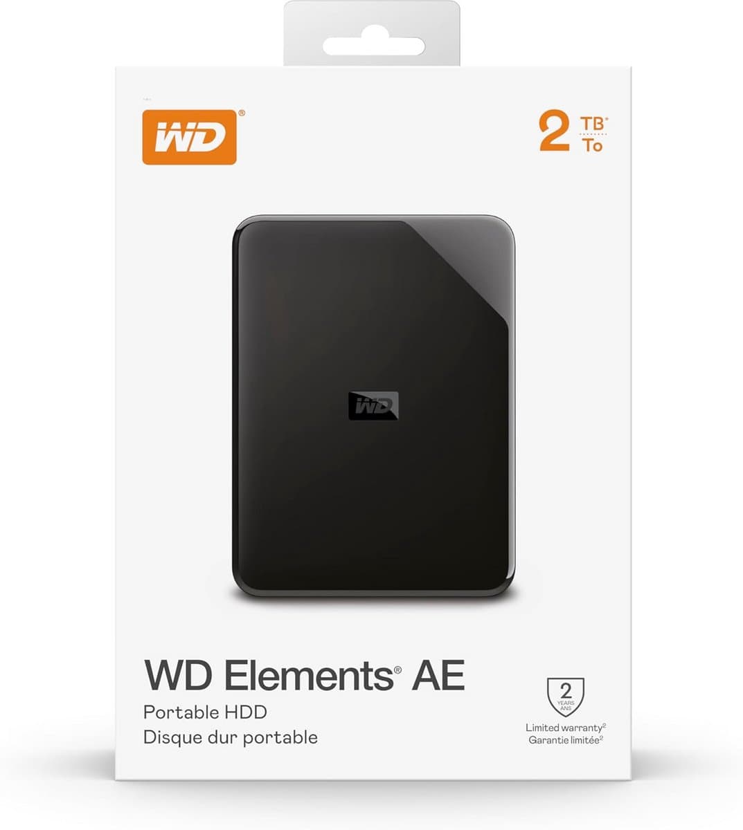 Draagbare Externe Harde Schijf 2TB - USB 3.2 Gen 1 - Plug & Play Back-up — afbeelding 1