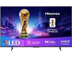 Hisense 65E7Q PRO - 65 inch - 4K QLED - 144hz - 2025 - Smart TV