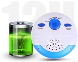 Doucheradio - FM radio - Noodradio - Badkamerradio - Radio op Batterijen - IPX7 waterdichte hangende doucheradio - Kleine Draagbare Radio - Batterij Radio - Radio op Batterijen voor Rampen - Voor badkamer keuken, buiten - 10*10*4CM