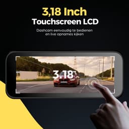 Botslab G980H 3CH 4K Wifi GPS 128gb dashcam - 3-kanaals dashcam - 4K resolutie - Parkeermodus - App en GPS verbinding - Inclusief 128gb Micro SD kaart — thumbnail 4