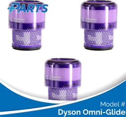 Dyson Omni-Glide Filters (3 Stuks, Plus.Parts® alternatief voor 965241-01) — thumbnail 1