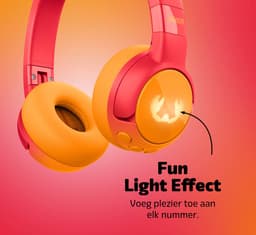 FRESH 'N REBEL Code Junior On-ear Draadloze hoofdtelefoon kinderen Funny Fox — thumbnail 3