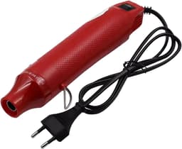 Mini Hot Air Gun - Handheld Hot Air Blow Dryer - Portable Hot Air Fan - DIY Gebruik — thumbnail 1