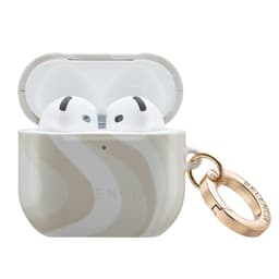 Selencia Case - Hoesje geschikt voor AirPods 4 - Desert Waves Beige — thumbnail 1