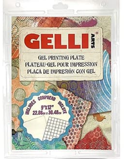 Gel Printing Plate 9 inch x 12 inch voor creatieve kunstprojecten — thumbnail 1