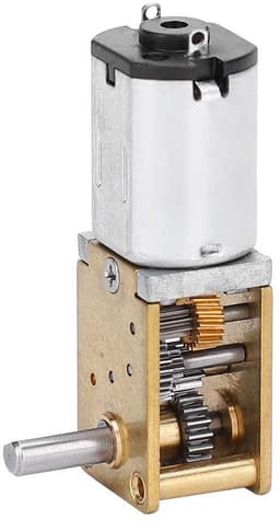 Mini Metalen Tandwielmotor DC 12V voor Elektrische Ventilatoren - Hoogrendement Micro Motor — thumbnail 3