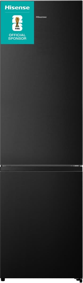 Hisense RB440N4AFA, Koelkast met A Energielabel - Koel-vriescombinatie - No Frost - Zwart- Multi-Air Flow - Fast Freeze - 35dB (A) -Inverter Compressor - 336 Liter — afbeelding 1