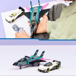 Lego City 60489 Straalvliegtuig Vs. Sportauto Bouwstenen — thumbnail 3