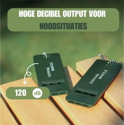 Noodradio Solar Opwindbaar en Batterij - Noodpakket - Draagbare Survival Radio - Inclusief 10.000 mAh Solar Powerbank en Noodfluit - Powerbank Zonneenergie - Bouwradio - Zaklamp - Groen — thumbnail 2