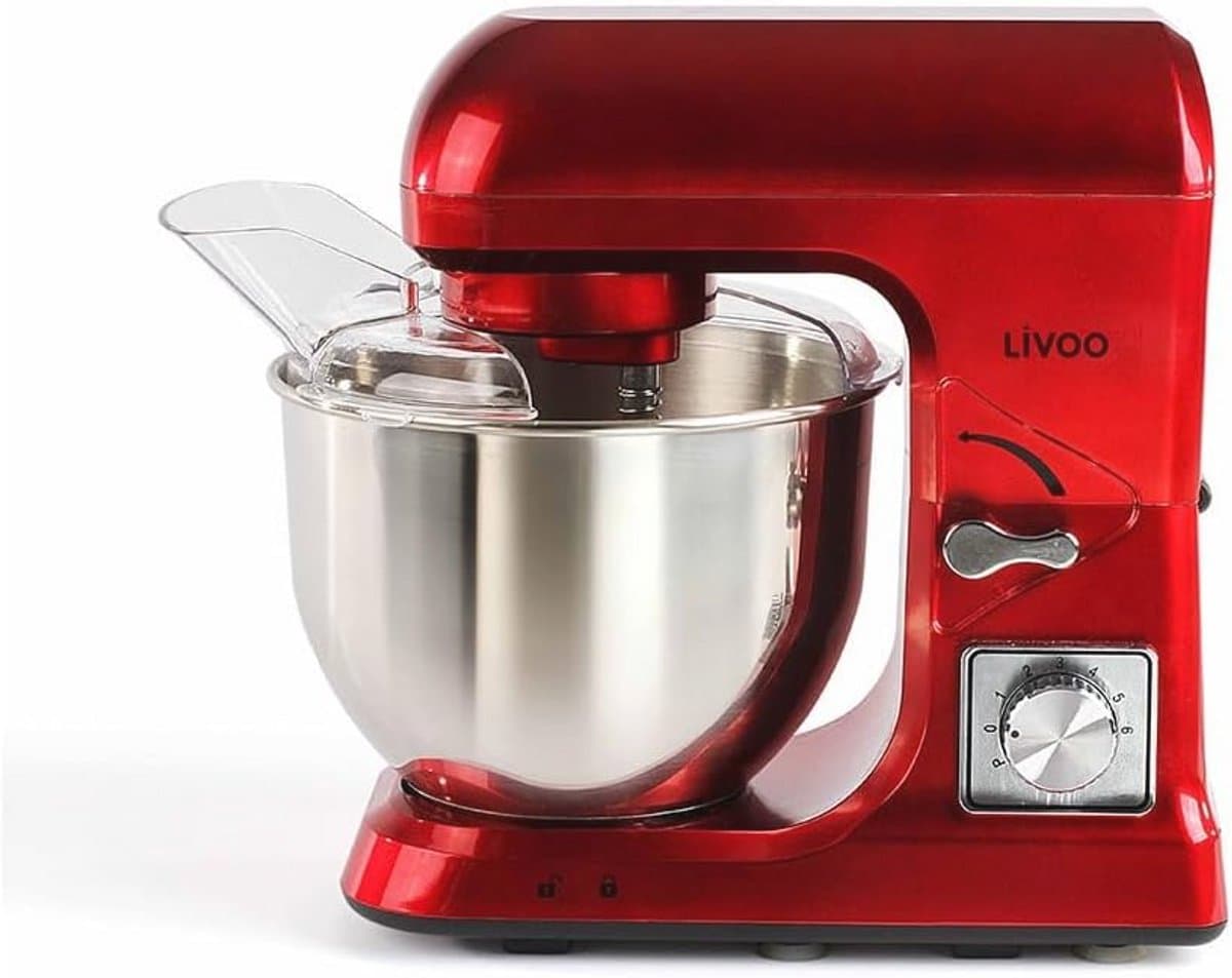 Keukenmachine 1000W - 5L met 6 snelheden en accessoires — afbeelding 1