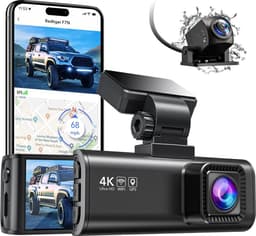 Full HD Auto Dashcam met Display - Dual-Camera Systeem voor Voor- en Achteruitzicht - Groot LCD-display en Parkeermodus - Auto Dashboard Recorder voor Extra Veiligheid en Bewaking — thumbnail 1