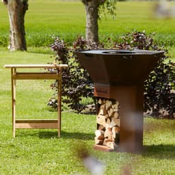 Barbecook Nestor Original - Houtbarbecue - Corten staal - 92x92x101cm — thumbnail 4