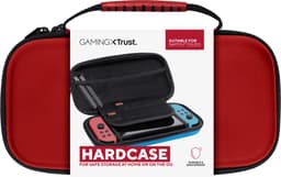 Trust GXT 1248 – Beschermhoes voor Nintendo Switch – Switch case – Hard case – Extra opbergruimte voor 4 Joy-Cons, 10 spellen en kabels - Blauw/Rood — thumbnail 5