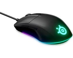SteelSeries Rival 3 - Optische Gaming Muis - RGB - 8500 CPI- Zwart