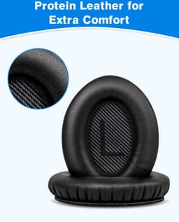 Oorkussens - Geschikt voor Bose QuietComfort QC35 II - Zwart — thumbnail 3