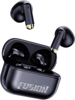 EarHackz® Fusion - Volledig Draadloze Oortjes - Bluetooth Oordopjes - TWS - Sport Oordopjes - Met Oplaadcase - Zwart - Waterdicht — thumbnail 2