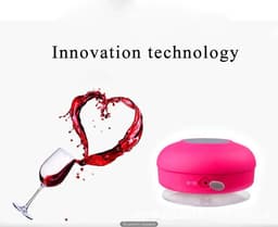 IGOODS Waterdichte Bluetooth Speaker - met Zuignap - Ingebouwde microfoon - Bluetooth 3.0 - Badkamer & Douche Speaker - Zwart — thumbnail 4