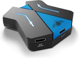 Spirit of Gamer Converter – Converter muis – Geschikt voor PS4, PS3, Xbox One, Nintendo Switch – Compatibel met verschillende Consoles – ideaal voor FPS-spellen – geschikt voor elke muis en keyboard – Zwart/Blauw — thumbnail 2