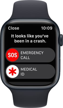 Apple Watch Series 8 - 41mm - Middernacht Aluminium — thumbnail 4