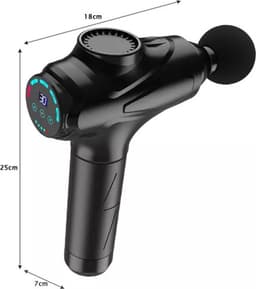 Massage Gun Professioneel - 12 Opzetstukken - Massage Apparaat - Massage Pistool 30 Standen - Massageapparaat - Massagegun — thumbnail 3