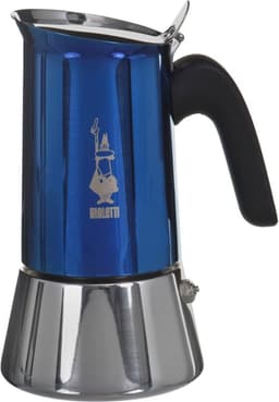 Bialetti Venus Blue metallic - Percolator - 6 kops - Roestvrijstaal - Inductiegeschikt — thumbnail 2