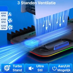 Docking Station geschikt voor PS5 Slim Charging Station - Oplaadstation Geschikt voor Playstation 5 - Accessoires Oplader Controllers - Headset Houder - Digital + Disc + Slim Edition — thumbnail 2