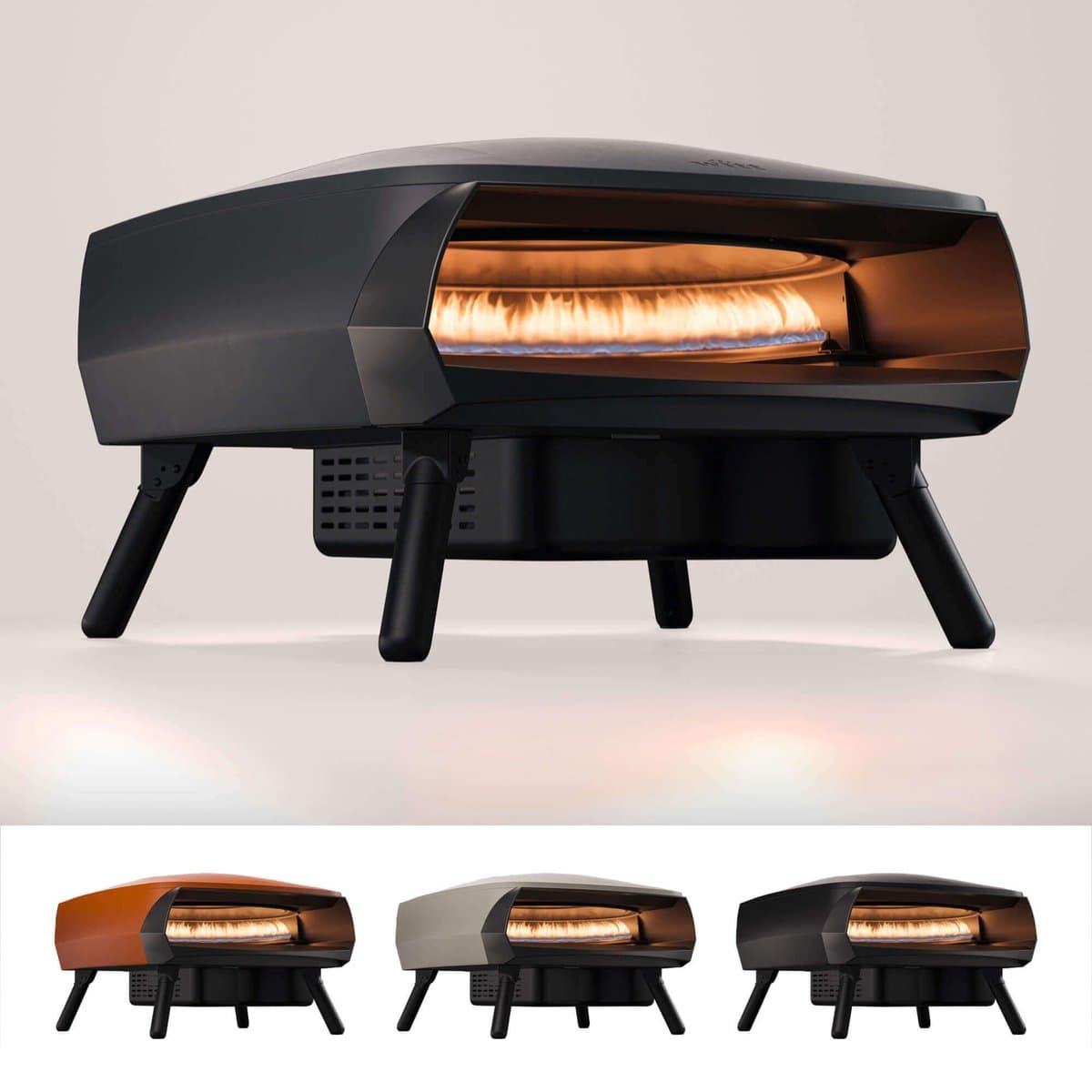 Witt ETNA Fermo GRAPHITE - Danish design pizza oven - gas - 500 graden in ca. 18 minuten — afbeelding 1