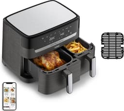 Tefal Easy Fry Dual XXL & Grill EY905B - Dubbele Airfryer - 8.3L - Grillfunctie - 8 Programma's - 70% Energiebesparing — thumbnail 2
