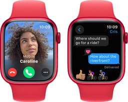 Apple Watch Series 9 - GPS + Cellular - 45mm - (PRODUCT)RED Aluminium Case with (PRODUCT)RED Sport Band - M/L — thumbnail 5