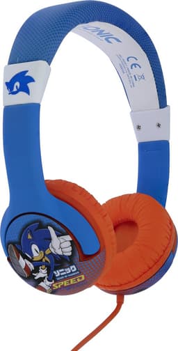 Sonic - kinderkoptelefoon - volumebegrenzing - verstelbaar - comfortabel — thumbnail 1