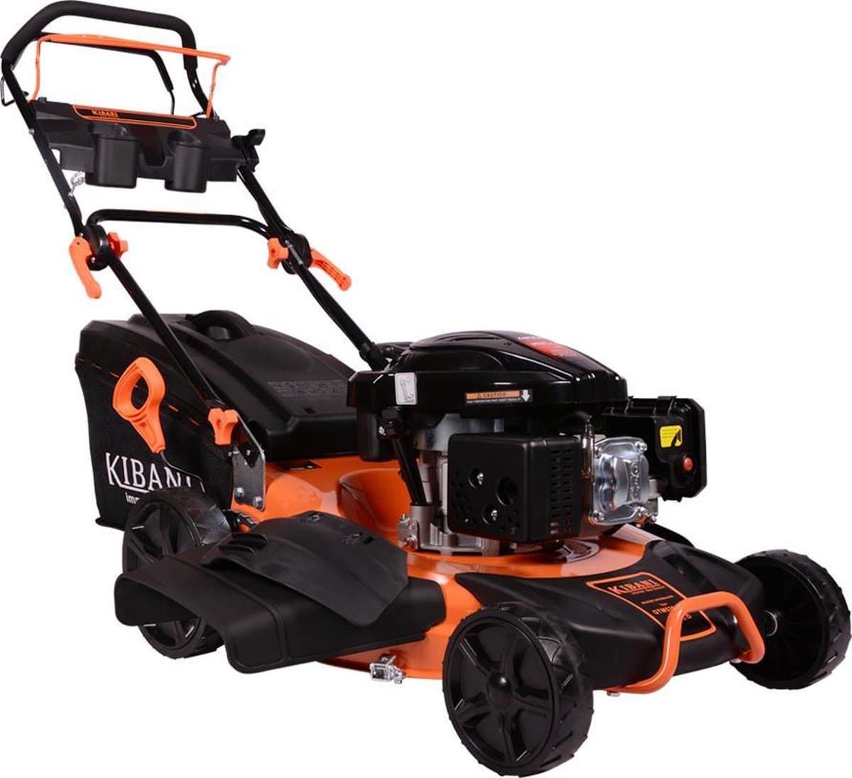 Kibani Benzine Grasmaaier - 196 cc / 4.7 pk– 53cm breed – 62L bak — afbeelding 1
