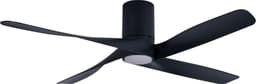 Plafondventilator Riviera Zwart 12Watt Led Ø 132cm Incl. Afstandsbediening — thumbnail 2