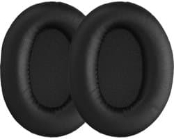 kwmobile 2x oorkussens geschikt voor Mpow 059 / H5 / H1 / H7 / H20 - Earpads voor koptelefoon in zwart