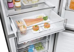 Haier HDPW3620CNPK - Koel-vriescombinatie - 406L - Extra Capaciteit - Flexible Deur Vakken - 99% Air Surround - Energieklasse C - 2-in-1: Koel-vriescombinatie - 10 Jaar Garantie op onderdelen — thumbnail 3
