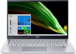 Acer Swift 3 SF314-43-R8FM AMD Ryzen™ 5 5500U Laptop 35,6 cm (14") Full HD 16 GB LPDDR4x-SDRAM 512 GB SSD Wi-Fi 6 (802.11ax) Windows 11 Home Zilver — thumbnail 1
