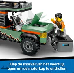 LEGO City - 4x4 terreinwagen voor in de bergen Constructiespeelgoed — thumbnail 3