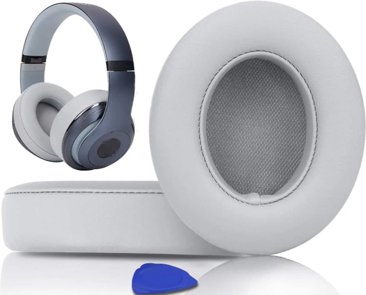 Oorkussen geschikt voor Beats Studio 2.0 / 3.0 - Grijs — afbeelding 1