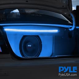 Auto Luidspreker – Pyle Subwoofer Auto Speaker- Zwarte Plastic Mand- Dubbele Spreekspoel- 4 Ohm Impedantie- 600 Watt — thumbnail 4