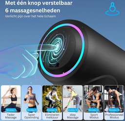 ApexArte® Massage Gun Professioneel - Massage Apparaat - Theragun — thumbnail 4