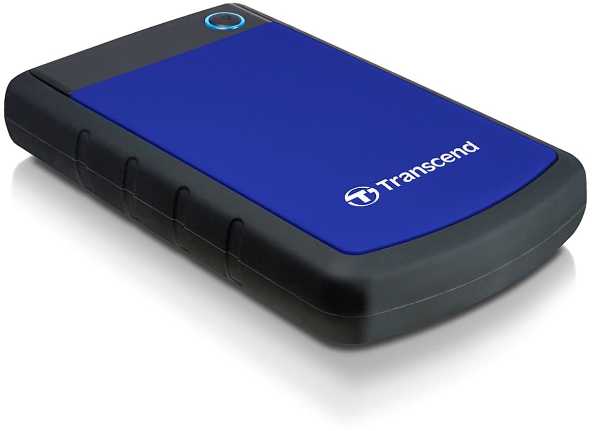 Transcend StoreJet 25H3 Rugged - Externe harde schijf - 1TB — afbeelding 1