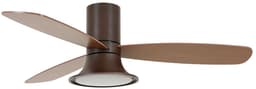 Plafondventilator Airfusion Flusso Bruin 18W Led Ø 132cm Incl. Afstandsbediening — thumbnail 2