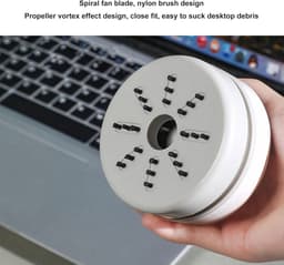 Mini Draagbare Bureau Stofzuiger met USB Opladen | Handheld Stofzuiger voor het Reinigen van Gum, Kruimels en Stof — thumbnail 5