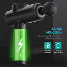 VELTRR® Massage Gun Professioneel - Massage Apparaat - Theragun — thumbnail 3