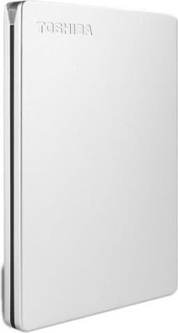 Toshiba – Canvio Slim – Externe harde schijf – 2 TB – Zilver — thumbnail 1