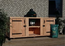 Bbq tafel | Barbecue tafel Chicago | Buitenkeuken | 3 delig | BuitenDuurzaam — thumbnail 5